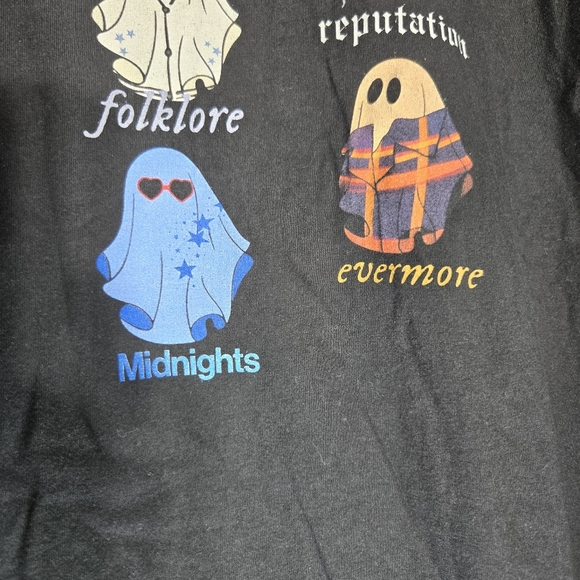 The Eras Tour Concert Ghost Tayloe Swift Halloween Swifties T Shirt Sz 5X - Picture 10 of 12